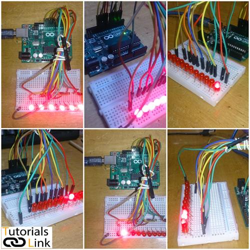 Random LED Patterns using Arduino